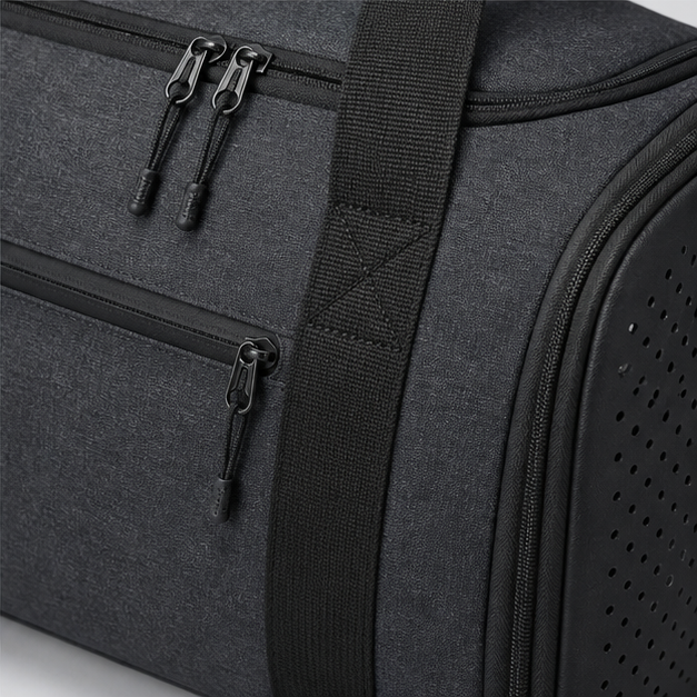 Gym bag (Shoe-Compartment Gym Bag), detail design reference
